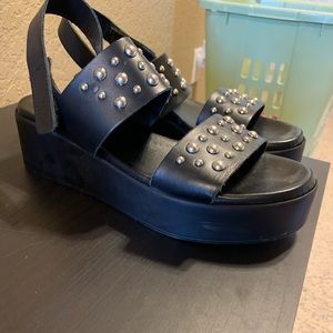Steve Madden stud platforms